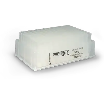 Strata-X PRO, 96-Well Plate, 30mg/well, Ea