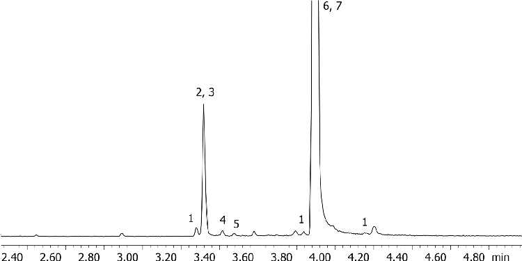 6-MAM and Interferences by MSD on a ZB-Drug1