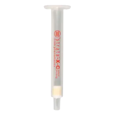 Strata-X-C 33 µm Polymeric Strong Cation, 30 mg / 1 mL, Tubes, 100/Pk