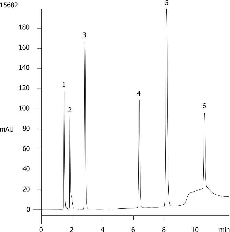 Water Soluble Vitamins - Luna 5µm C18(2)