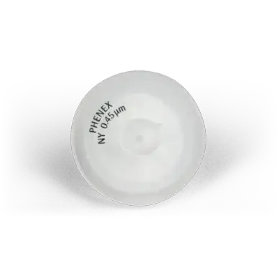 Phenex-NY 15mm Syringe Filters 0.45u,, Non-Sterile, Luer/Slip, 100/Pk