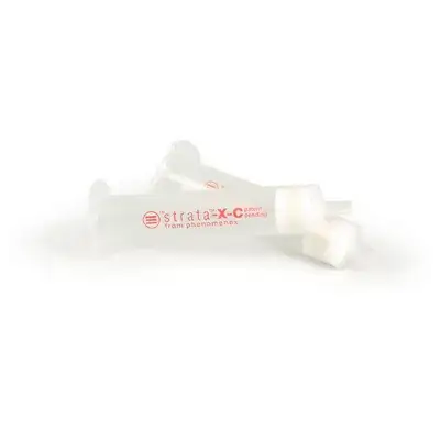Strata-X-C 33 µm Polymeric Strong Cation, 60 mg / 3 mL, Tubes, 50/Pk