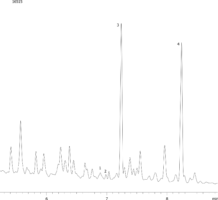 Sterols from Olive Oil on ZB-5MS