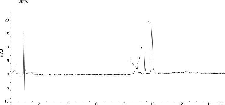 Intact Antibody on Aeris 3.6um XB-C8 100x4.6mm