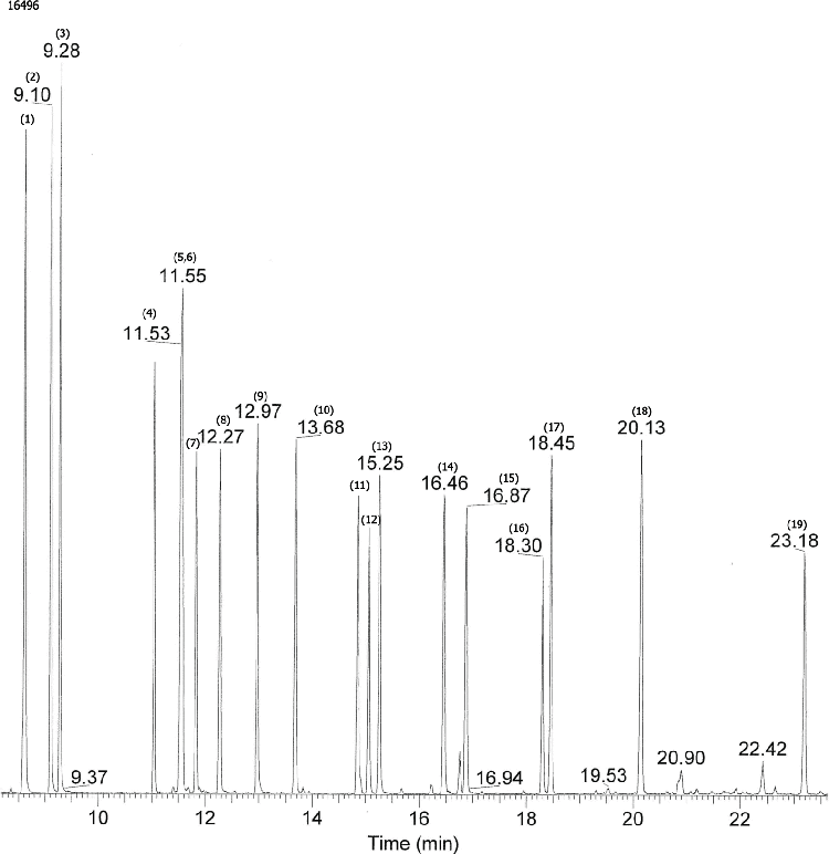 Chlorophenols on ZB-MR1