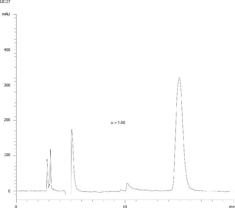 Bisoprolol on Lux 5 µm Cellulose-2 250 x 4.6mm ID in NP