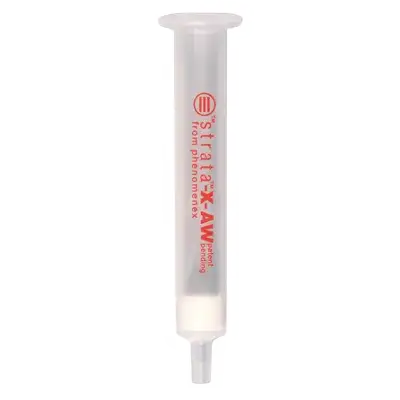 Strata-X-AW 33 µm Polymeric Weak Anion, 30 mg / 1 mL, Tubes, 100/Pk