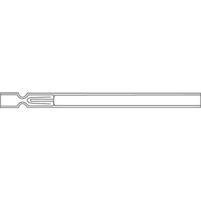 PHX liner compatible with Agilent GC Instrument, (4mm ID x 78.5mm L x 6.3mm OD), S/SL, Cup, 25/Pk