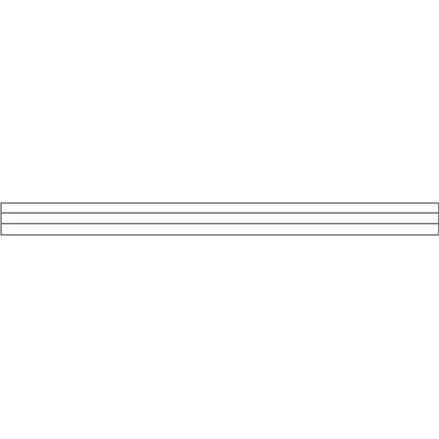 PHX liner compatible with Agilent GC Instrument, (2mm ID x 78.5mm L x 6.45mm OD), S/SL, 5/pk