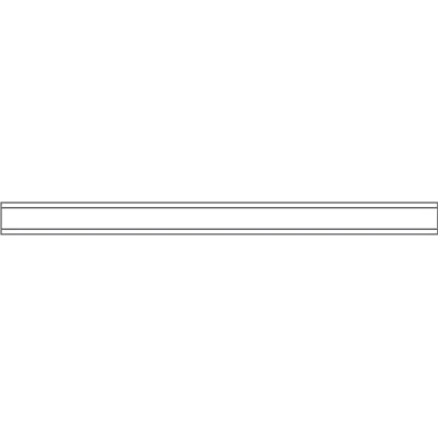 GC Liner for HP, Splitless, Straight, 4mm ID x 78.5mm L x 6.3mm OD, 5/pk