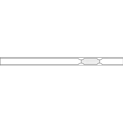 Liner for Agilent (4mm ID x 78.5mm L x 6.3mm OD), Split/Splitless, Straight w/Wool, FocusLiner, 25/Pk