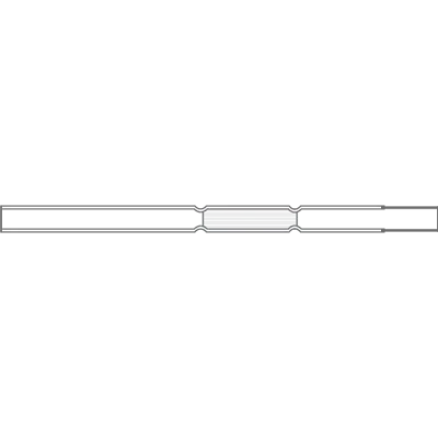 Liner for Perkin Elmer (4 mm ID x 92 mm L x 6.2 mm OD),, Split/Splitless, Straight w/ Wool, FocusLiner, 5/Pk