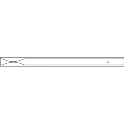 Liner for Agilent (4mm ID x 78.5mm L x 6.3mm OD), Splitless, Direct Connect w/Top Hole, 5/Pk