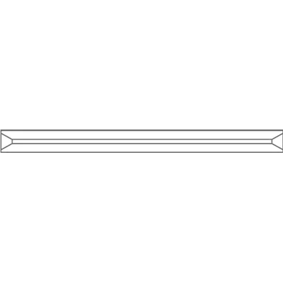 GC Liner for Varian 1078/79, Straight, 0.5mm ID x 54mm L x 5mm OD, 5/Pk