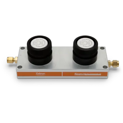Zebron Gas Management - Connecting Unit, High flow 2-position connecting unit for LC/MS, Ea