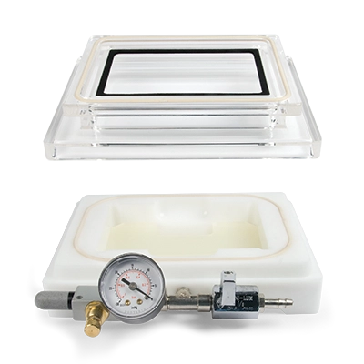 Strata 96-Well Plate Manifold, Universal, w/ Vacuum Gauge, Ea