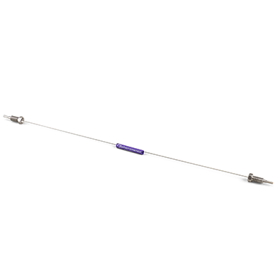 SecurityLINK ET SS 125µm ID, 250mm Length with 10-32 Fittings, Ea