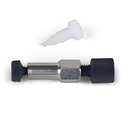 Reducing Adapter Assembly, SS, joins 1/16" OD to 360µm OD tubing w/ Fittings (MAX 12,000 psi / 828 bar), ea