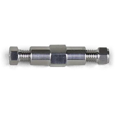 Reducing Adapter Assembly, SS, joins 1/16" OD to 1/32 OD tubing w/Fittings (MAX 15,000 psi/ 1034 bar), ea