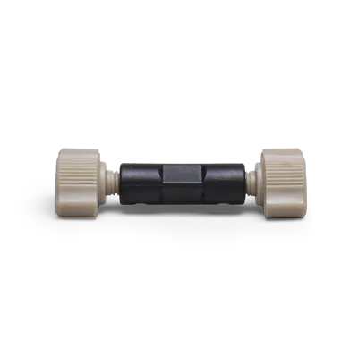 PEEK Zero Dead Volume Union, with 2 fingertight fittings, Ea