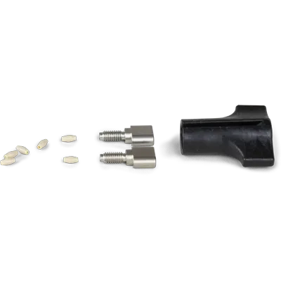 PEEKlok 6-32 thread fitting for 1/32” OD Tubing, (2x fittings, 6x ferrules and 1x tightening tool), Ea