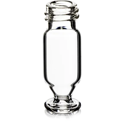 Verex Vial, 10mm Screw, v-Vial, Clear 51, No Patch, 1000/Pk