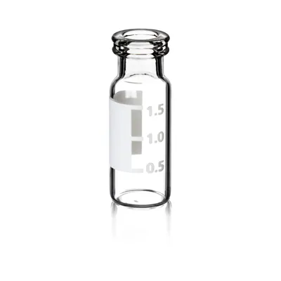 Verex Vial, Snap, 2mL, Clear 33, w/ Patch, 100/Pk