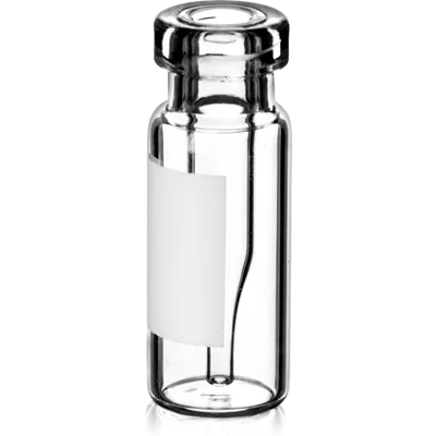Verex Vial, Crimp, µVial i3 (Qsert), Clear 33, w/ Patch, 100/Pk