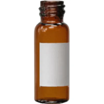 Verex Vial, 8mm Screw, 2mL, Amber 51, w/ Patch, 1000/Pk