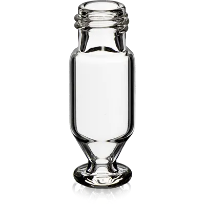 Verex Vial, 9mm Screw, v-Vial, Clear 51, No Patch, 1000/Pk