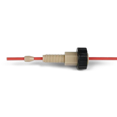 Rheodyne RheFlex Standard Fittings Set, PEEK, includes 5 Nuts and 5 Ferrules, 1/16in x 10-32, 5/Pk