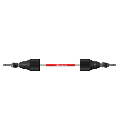 SecurityLINK SS 254µm ID, 500mm Length with 10-32 Fittings, Ea