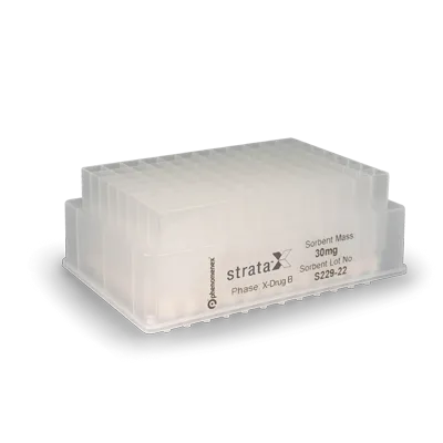 Strata-X-Drug B 33 µm Polymeric Strong Cation, 10 mg / well, 96-Well Plates, 2/Pk