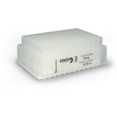 Strata-X PRO, 96-Well Plate, 30mg/well, Ea