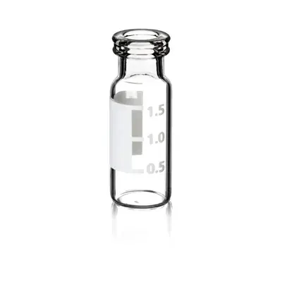 Verex Vial, Snap, 2mL, Clear 33, w/ Patch, 100/Pk