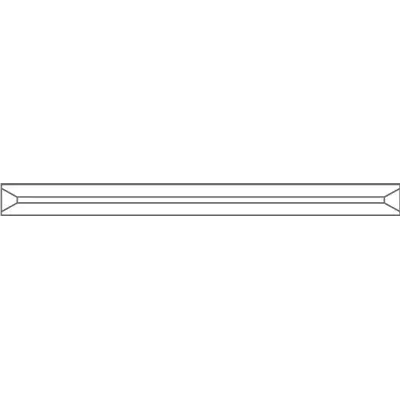 GC Liner for Varian 1078/79, Straight, 0.5mm ID x 54mm L x 5mm OD, 5/Pk
