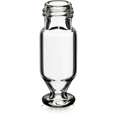 Verex Vial, 9mm Screw, v-Vial, Clear 51, No Patch, 1000/Pk
