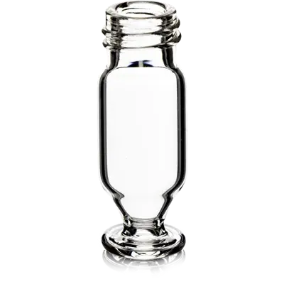 Verex Vial, 10mm Screw, v-Vial, Clear 51, No Patch, 1000/Pk