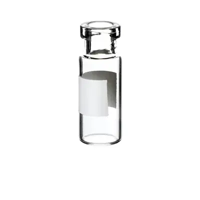 Verex Vial, Crimp, 2mL, Wide Mouth, Clear 33, w/ Patch, 1000/Pk