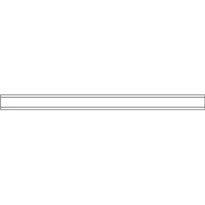 GC Liner for HP, Splitless, Straight, 4mm ID x 78.5mm L x 6.3mm OD, 5/pk
