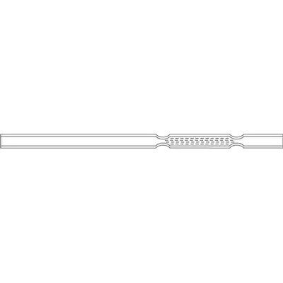 GC Liner for Shimadzu 17A, S/SL, w/Wool, 3.4mm ID x 95mm L x 5mm OD, FocusLiner, 5/Pk