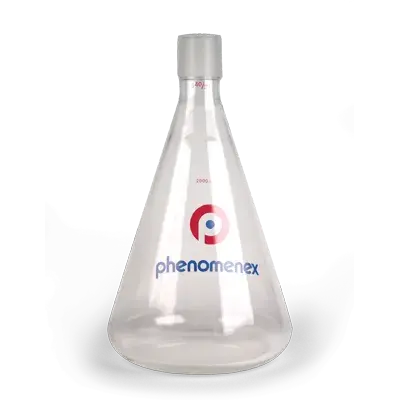 FilterSys Vacuum Filter Flask 4L, 40/35 Ground-Glass Joint, 47mm Base, Ea