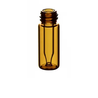 Verex Vial, 10mm Screw, µVial i3 (Qsert), Amber 51, No Patch, 100/Pk