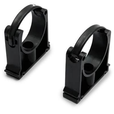 Zebron Gas Management - Wall-mounting Clamp Set, Clamp for Gas Traps, 2/pk