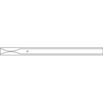 PHX liner compatible with Agilent GC Instrument, (4mm ID x 78.5mm L x 6.3mm OD), S/DC, Bottom Hole, 5/Pk