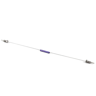 SecurityLINK ET SS 125µm ID, 250mm Length with 10-32 Fittings, Ea