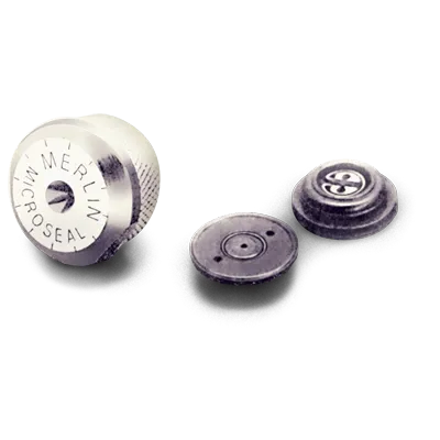 Merlin Microseal Septum Standard Kit, for Agilent (1 Nut, 2 Septa), High-Pressure, Ea
