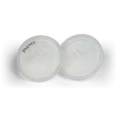 Phenex-PTFE 15mm Syringe Filters 0.2u,, Non-Sterile, Luer/Slip, 100/Pk