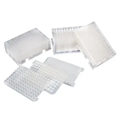 2mL round 96-Well Plate Silicone Cap, 2mL Round 96-Well Plate Silicone Cap, Round Well, Pierceable, 10/Pk, 10/Pk