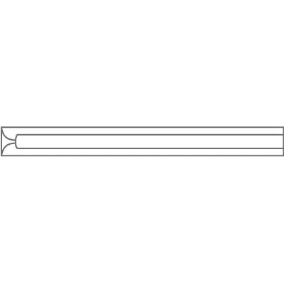 GC Liner for HP, S/SL, 1-Taper, 4mm ID x 78.5mm L x 6.45mm OD, 5/pk